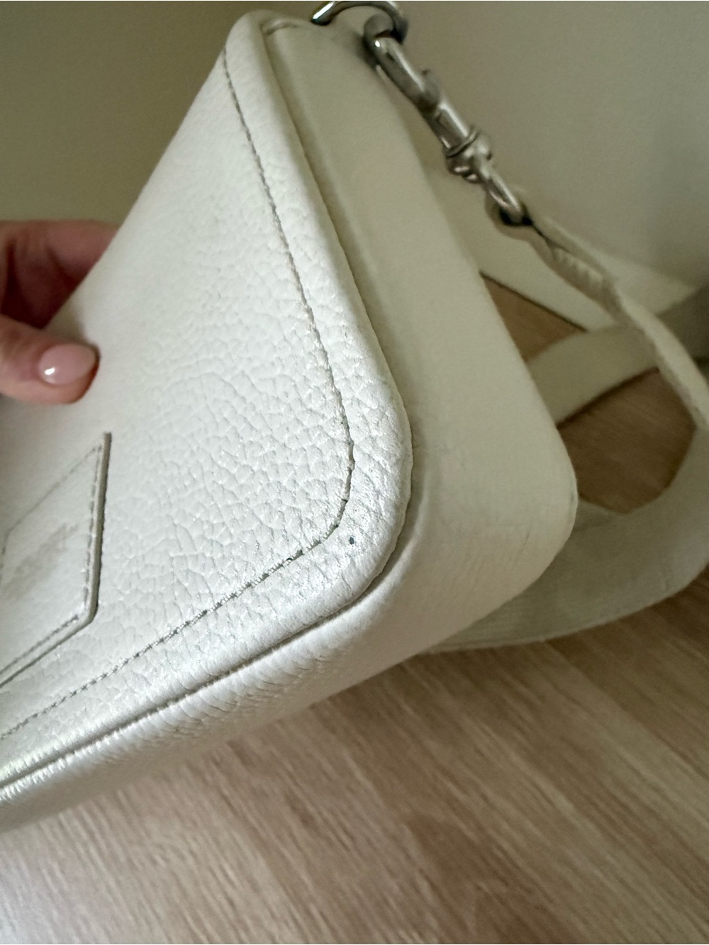Marc Jacobs Mini Crossbody Bag in Cream White - Picture 8 of 16